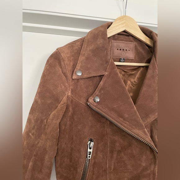 Blank NYC Brown Leather Jacket - Picture 9 of 15